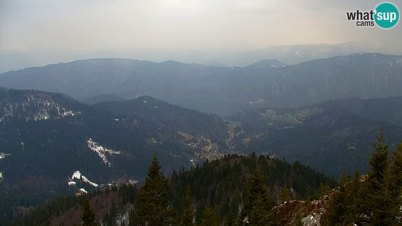 Web kamera Koča na Golici (1582 m) – Slovenija