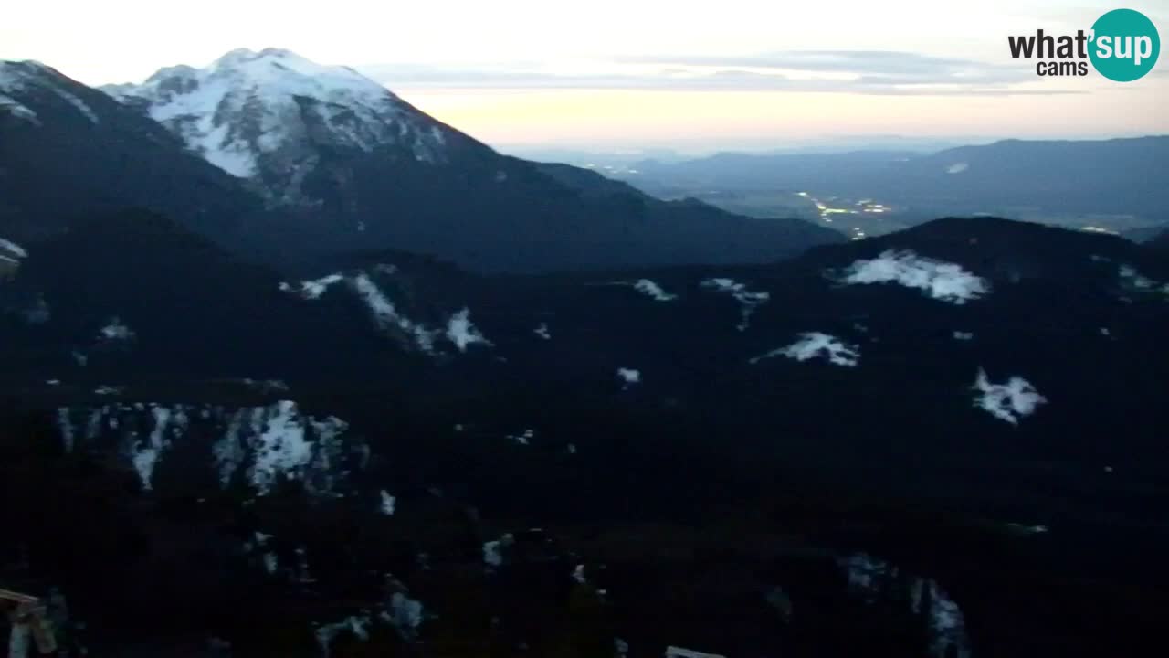 Spletna kamera Koča na Golici (1582 m) – Jesenice