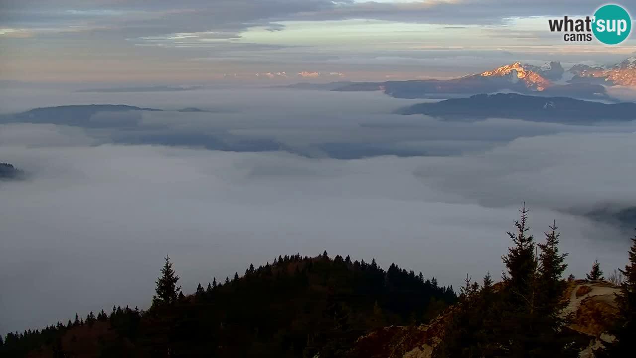 Web kamera Koča na Golici (1582 m) – Slovenija