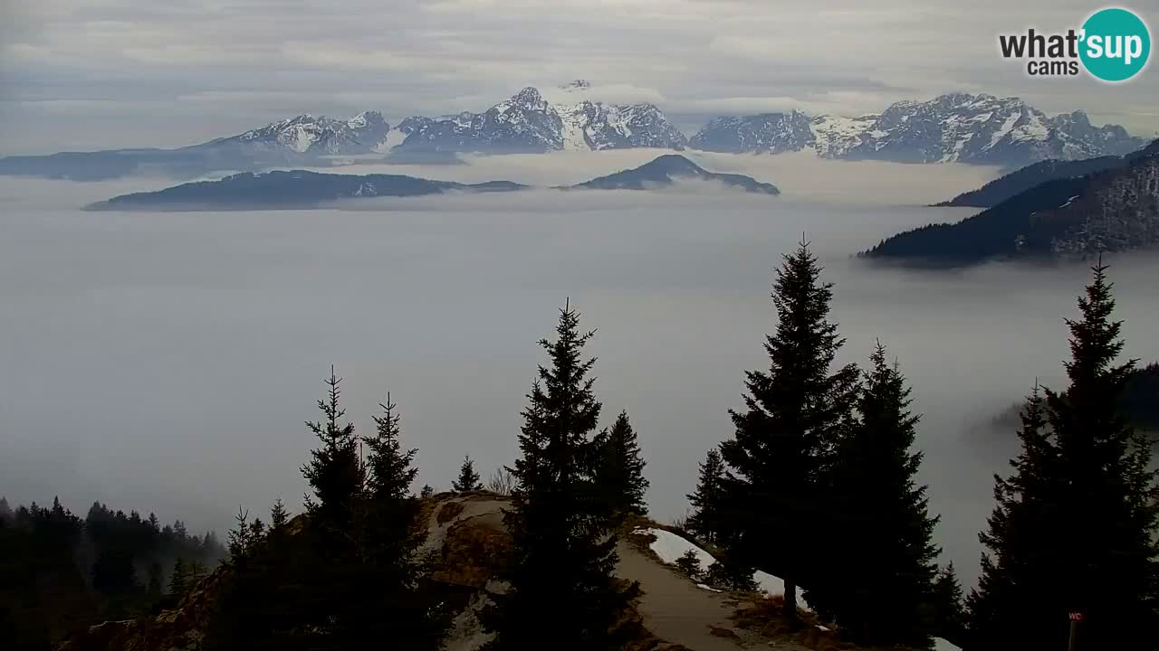Webcam en Golica (1582 m) – Eslovenia