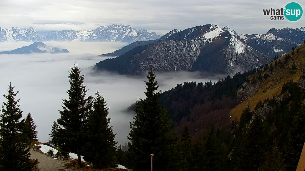 Spletna kamera Koča na Golici (1582 m) – Jesenice