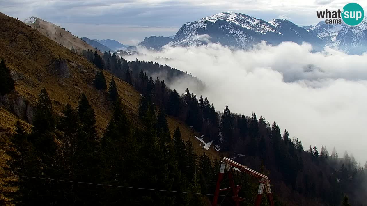 Webcam en Golica (1582 m) – Eslovenia