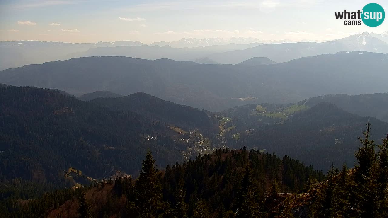 Spletna kamera Koča na Golici (1582 m) – Jesenice
