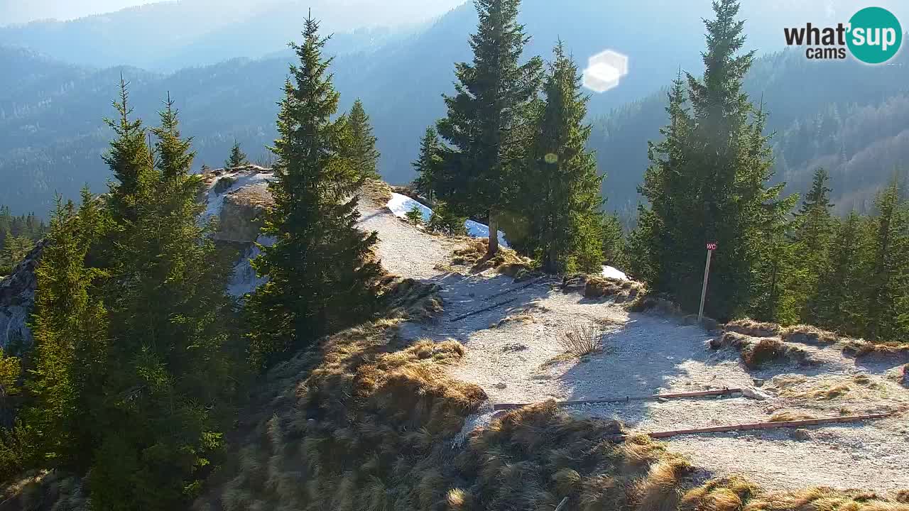 Webcam en Golica (1582 m) – Eslovenia