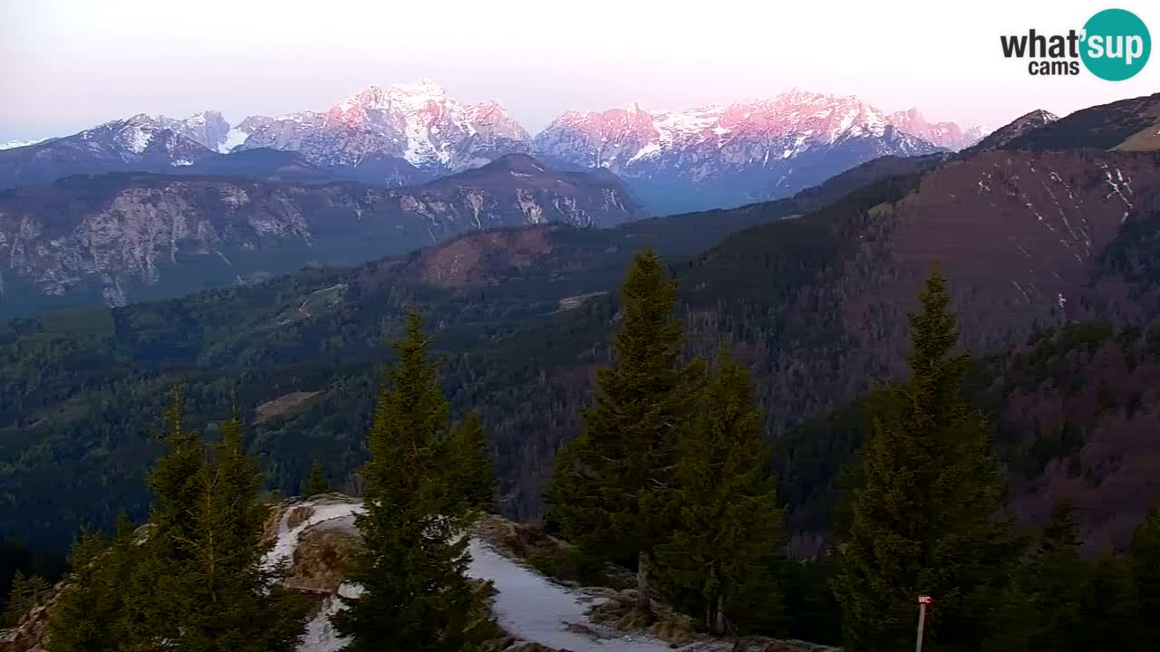 Web kamera Koča na Golici (1582 m) – Slovenija