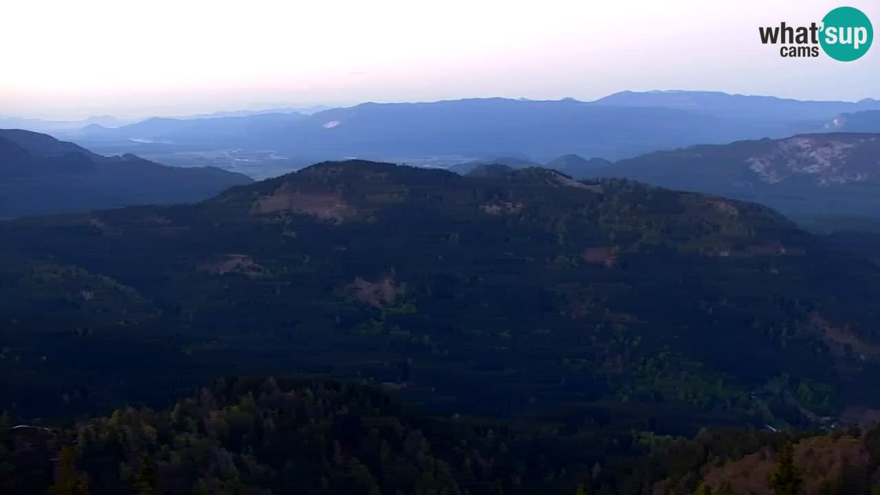 Web kamera Koča na Golici (1582 m) – Slovenija