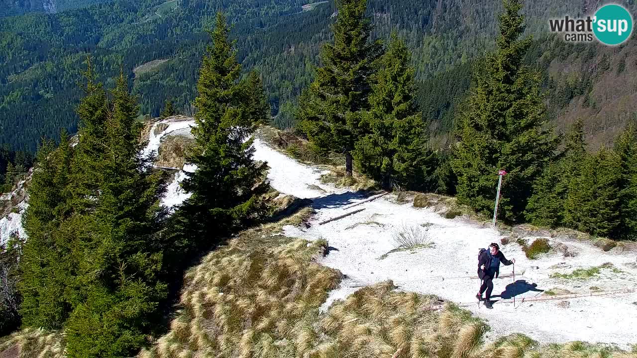 Webcam na Golici – Baita di montagna (1582 m) – Slovenia