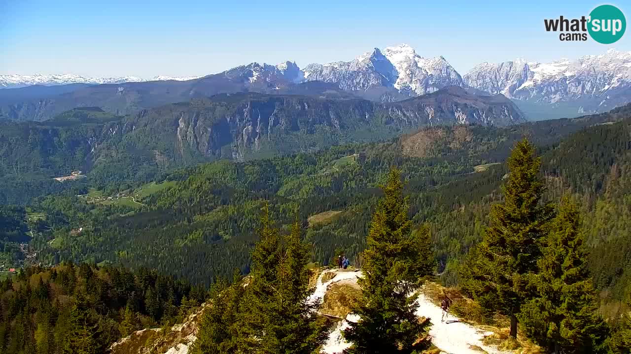 Spletna kamera Koča na Golici (1582 m) – Jesenice