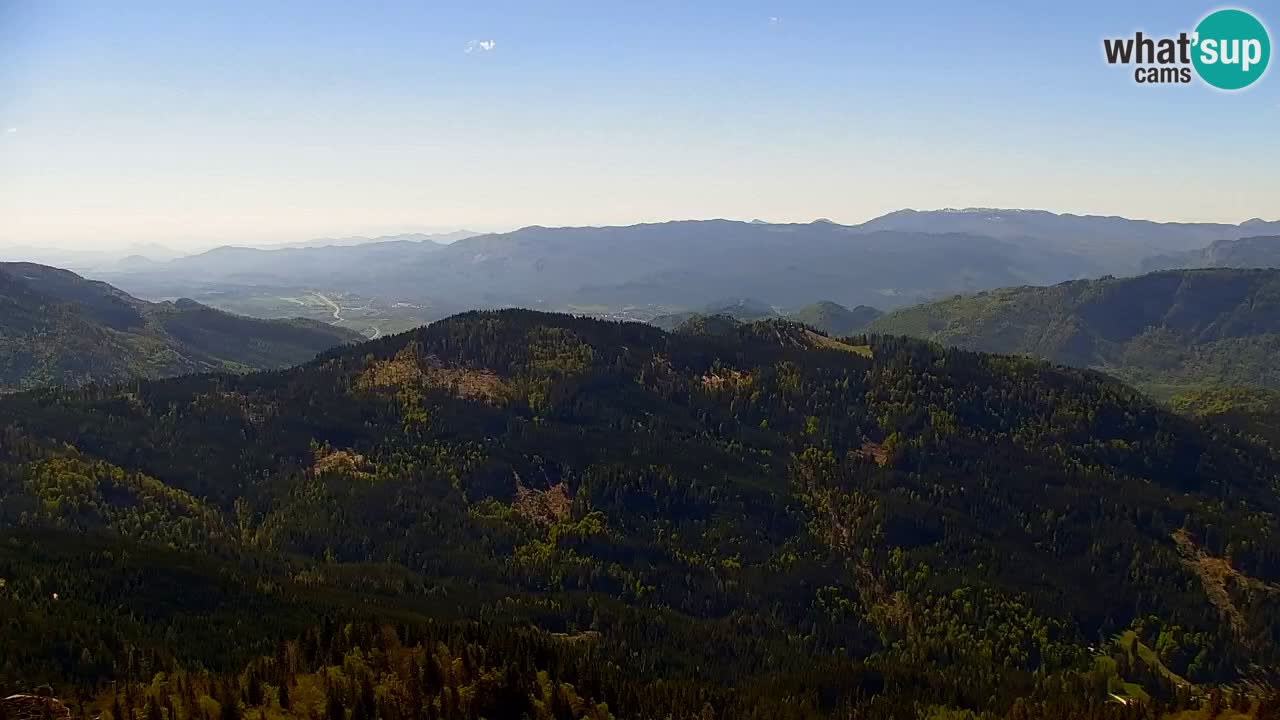 Webcam en Golica (1582 m) – Eslovenia