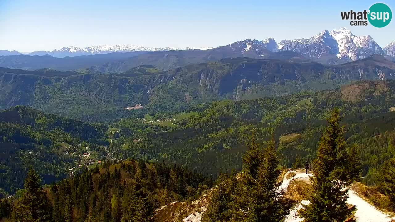 Spletna kamera Koča na Golici (1582 m) – Jesenice
