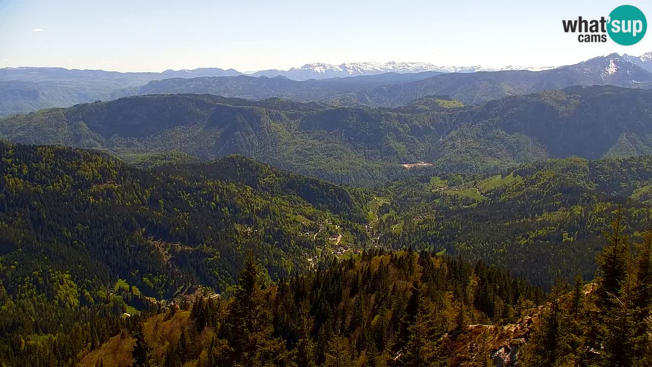Webcam Chalet sur Golica (1582 m) – Slovénie