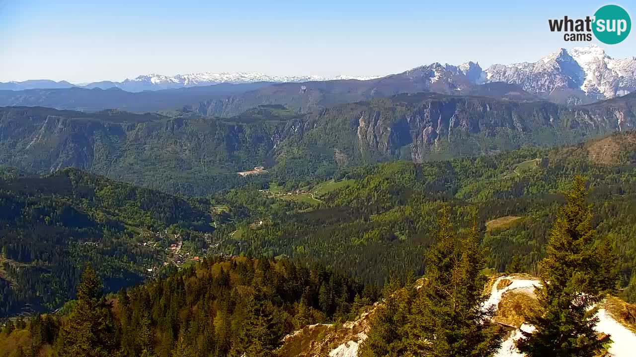 Spletna kamera Koča na Golici (1582 m) – Jesenice