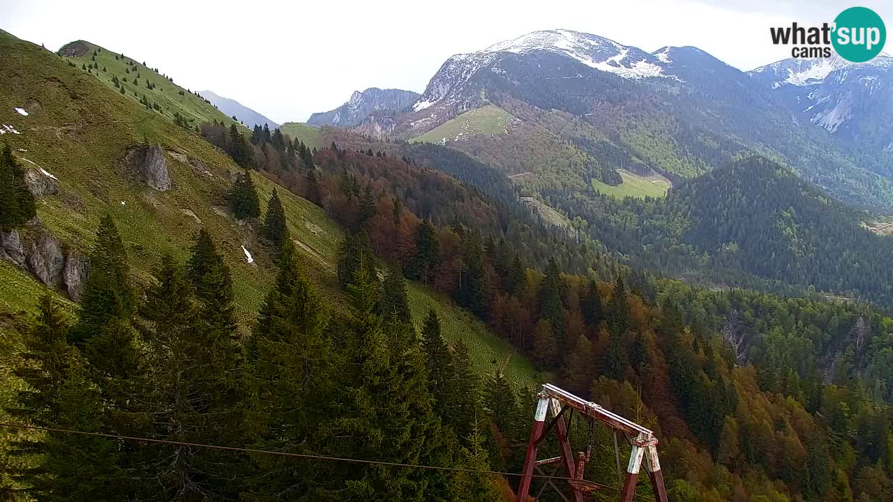 Webcam na Golici – Baita di montagna (1582 m) – Slovenia