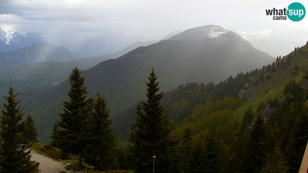 Webcam na Golici – Baita di montagna (1582 m) – Slovenia