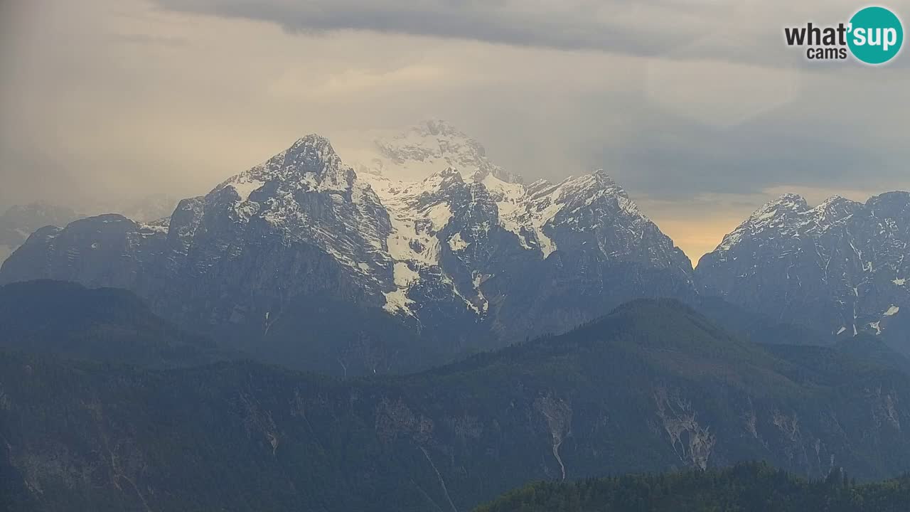 Koča na Golici Webcam (1582 m) – Slowenien