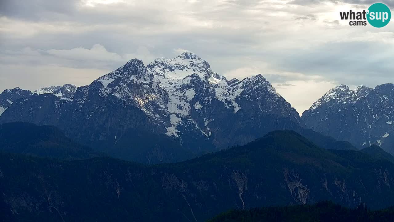Koča na Golici Webcam (1582 m) – Slowenien