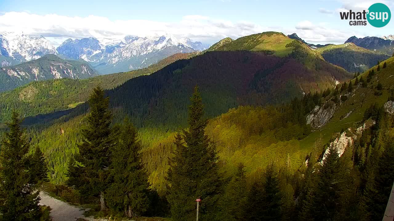 Spletna kamera Koča na Golici (1582 m) – Jesenice
