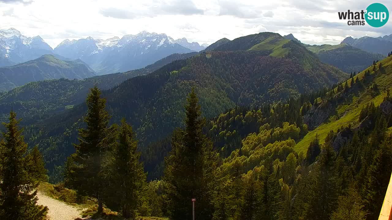 Webcam na Golici – Baita di montagna (1582 m) – Slovenia