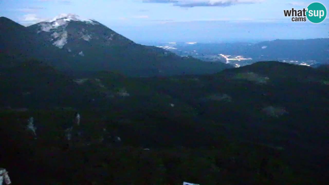 Webcam na Golici – Baita di montagna (1582 m) – Slovenia