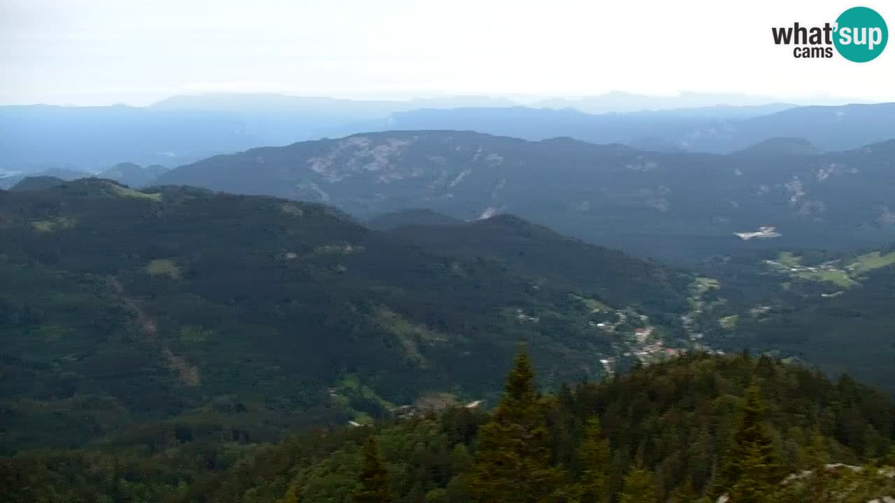 Spletna kamera Koča na Golici (1582 m) – Jesenice