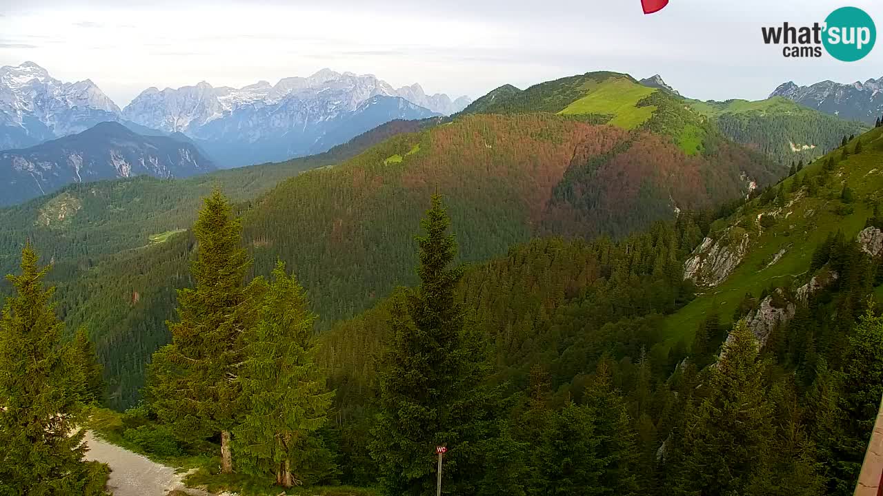 Web kamera Koča na Golici (1582 m) – Slovenija