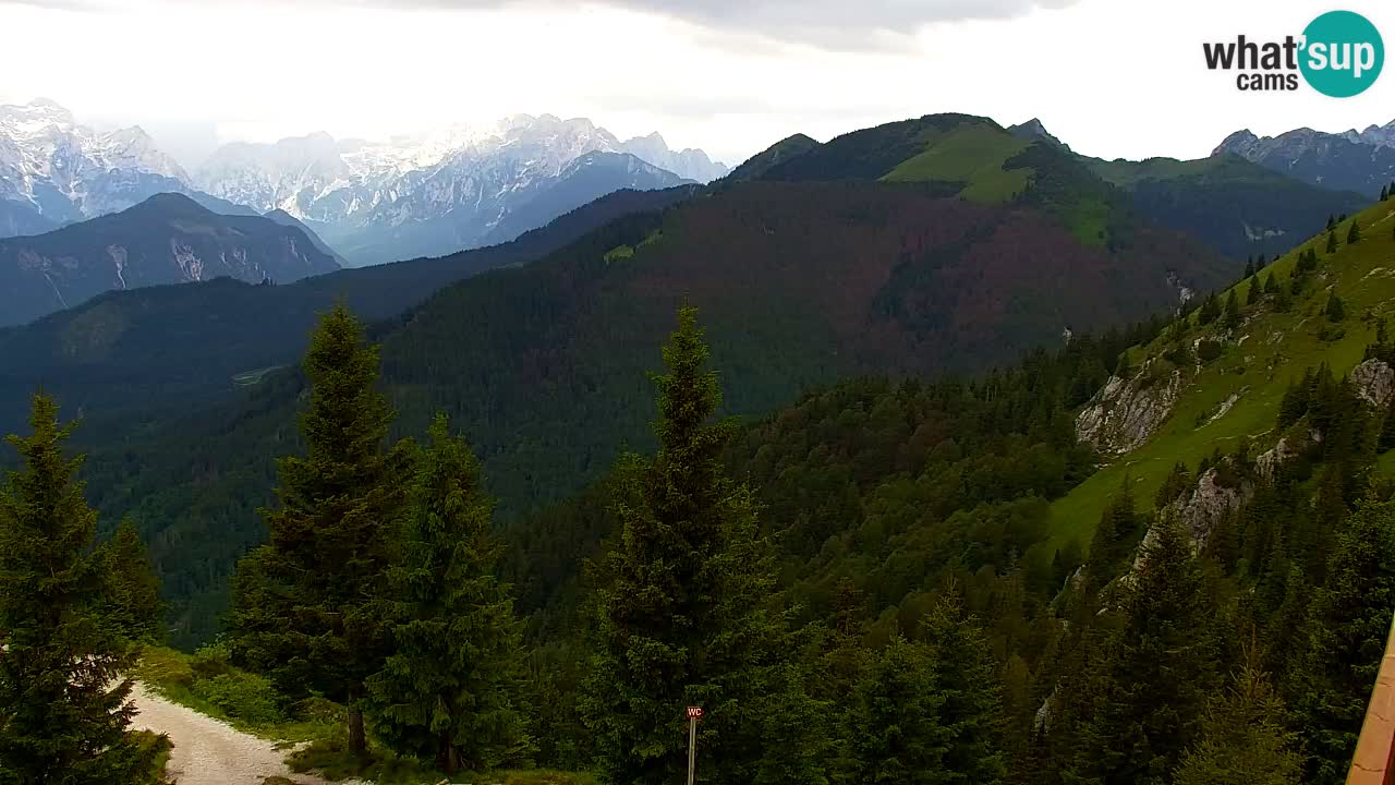 Webcam na Golici – Baita di montagna (1582 m) – Slovenia