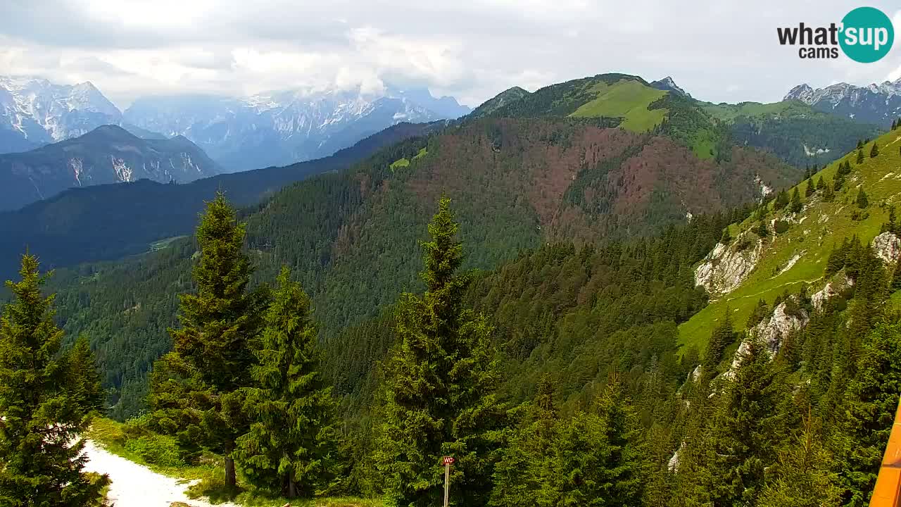 Spletna kamera Koča na Golici (1582 m) – Jesenice