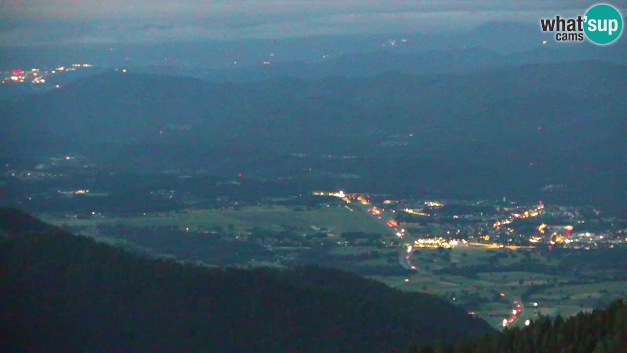 Spletna kamera Koča na Golici (1582 m) – Jesenice