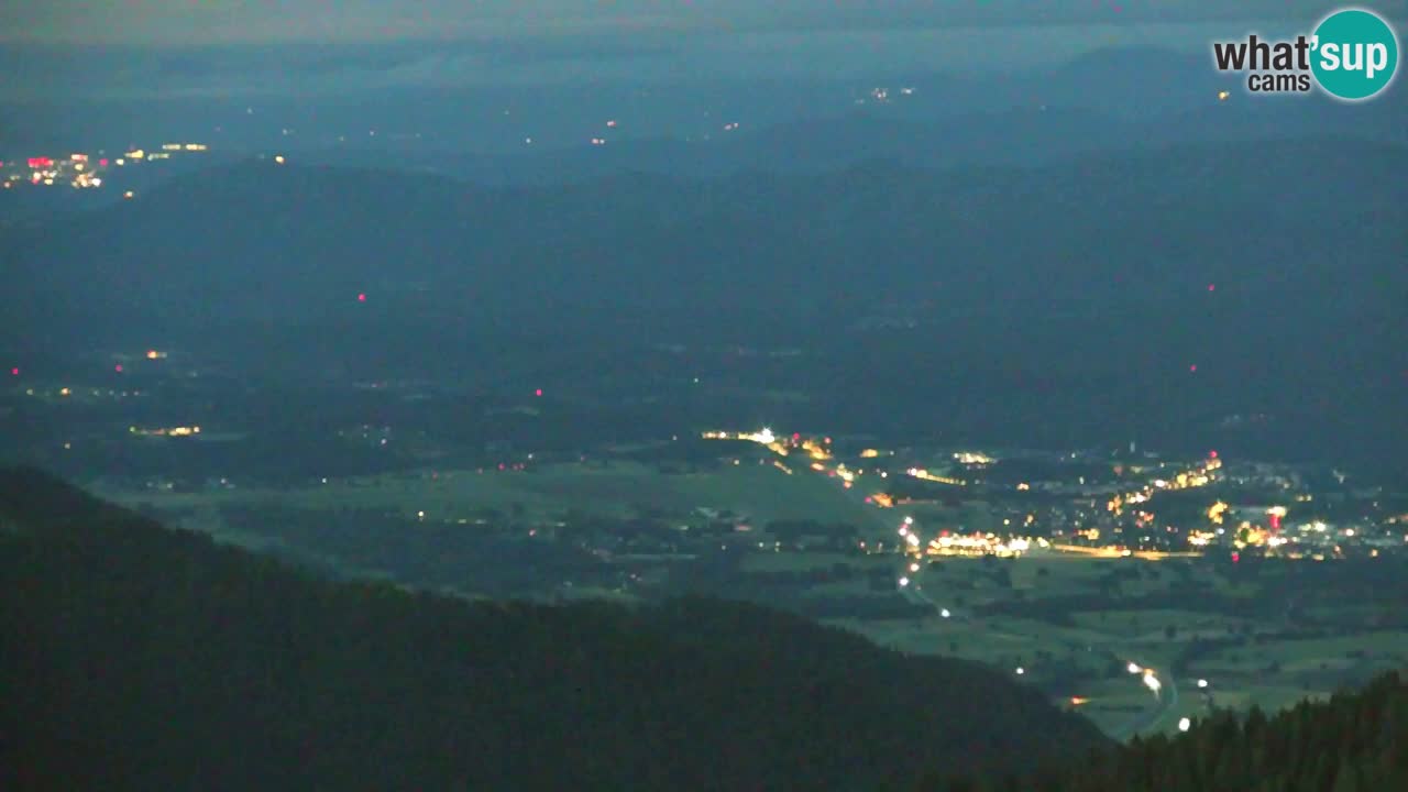 Spletna kamera Koča na Golici (1582 m) – Jesenice