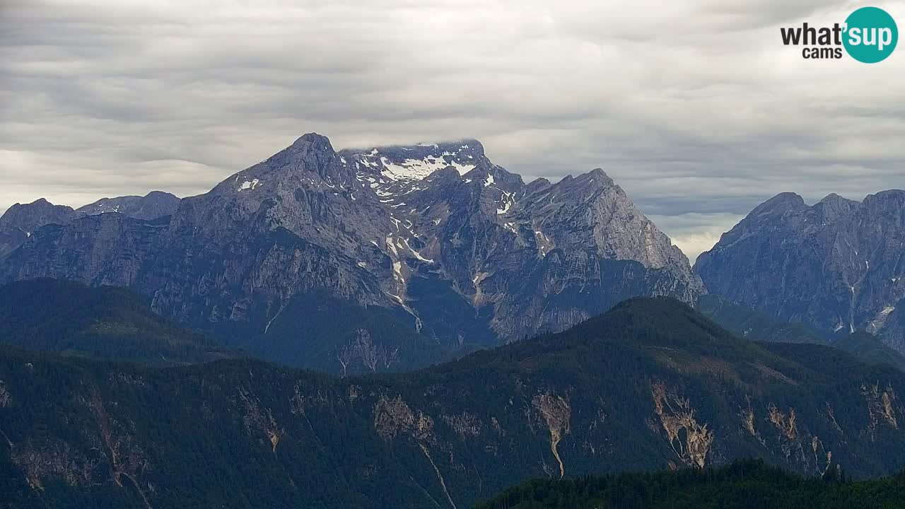 Koča na Golici Webcam (1582 m) – Slowenien