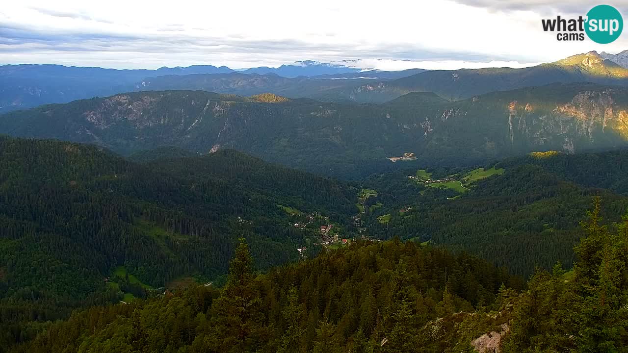 Webcam en Golica (1582 m) – Eslovenia