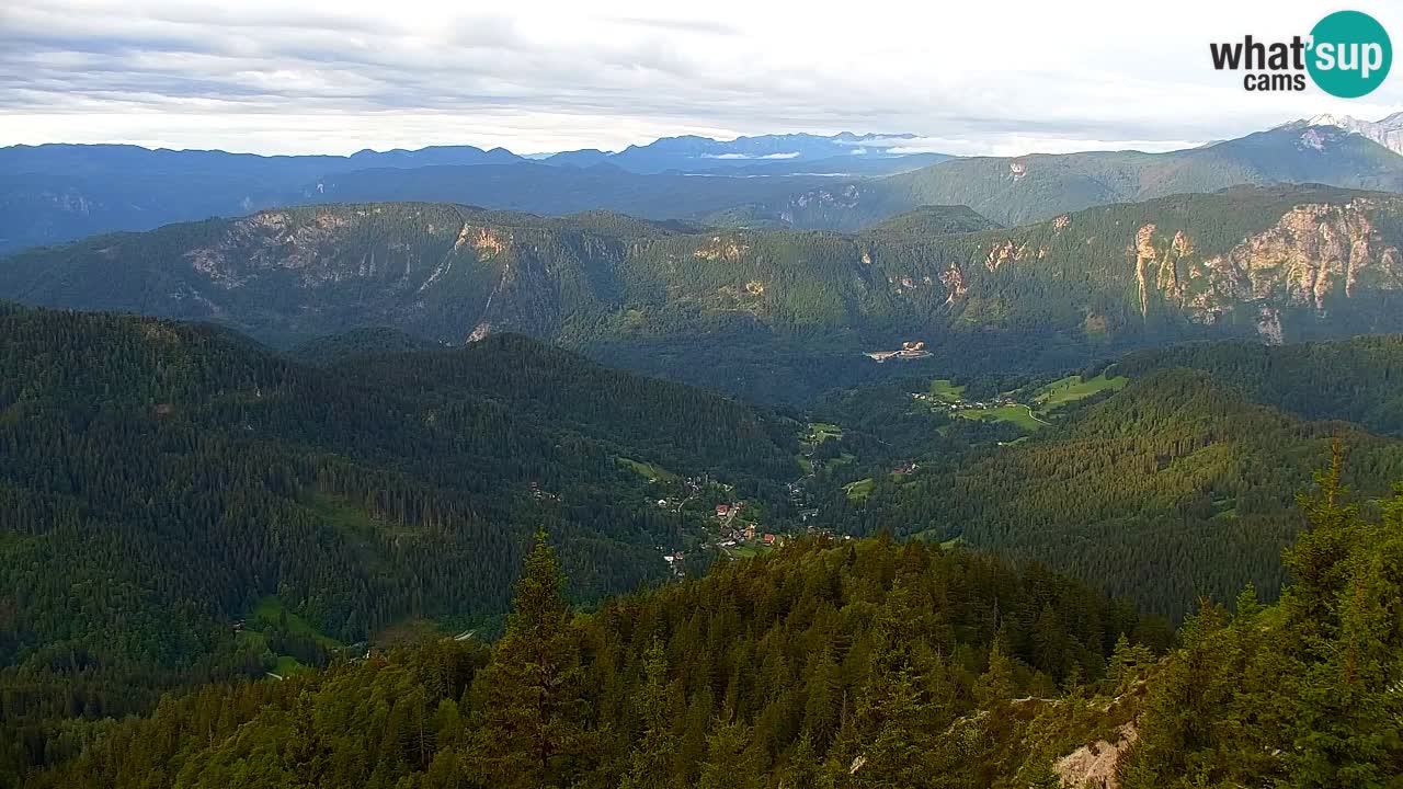 Spletna kamera Koča na Golici (1582 m) – Jesenice