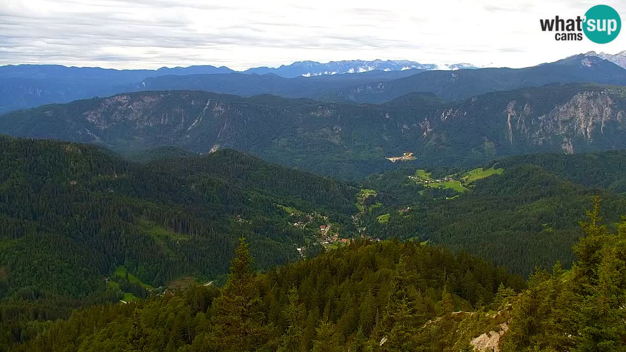 Spletna kamera Koča na Golici (1582 m) – Jesenice
