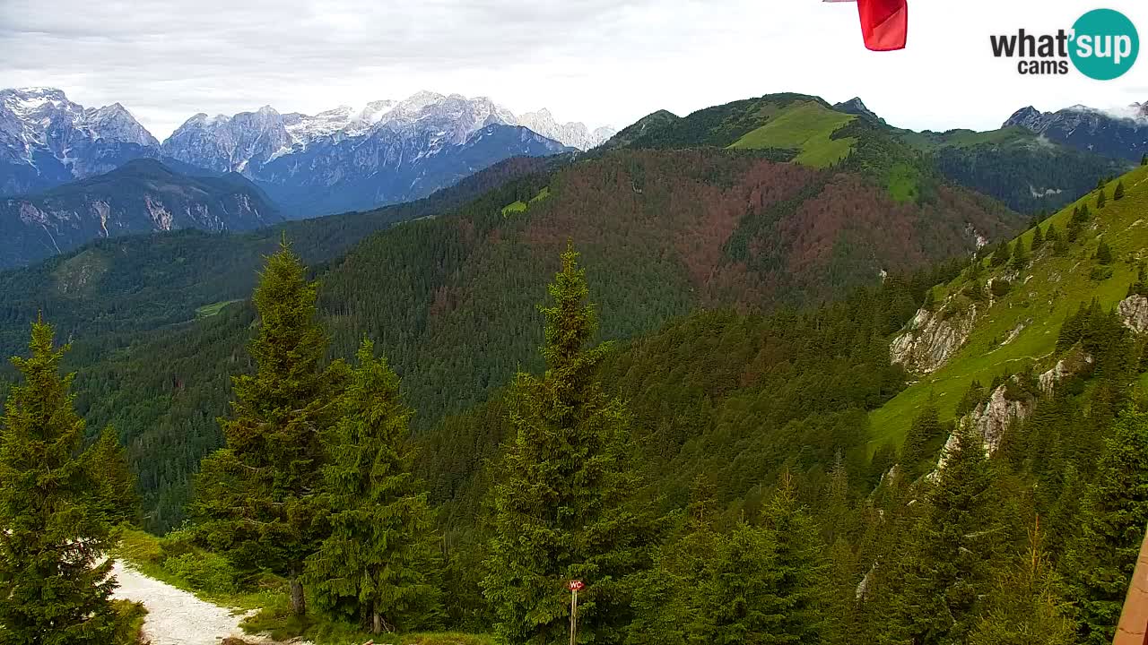 Webcam en Golica (1582 m) – Eslovenia