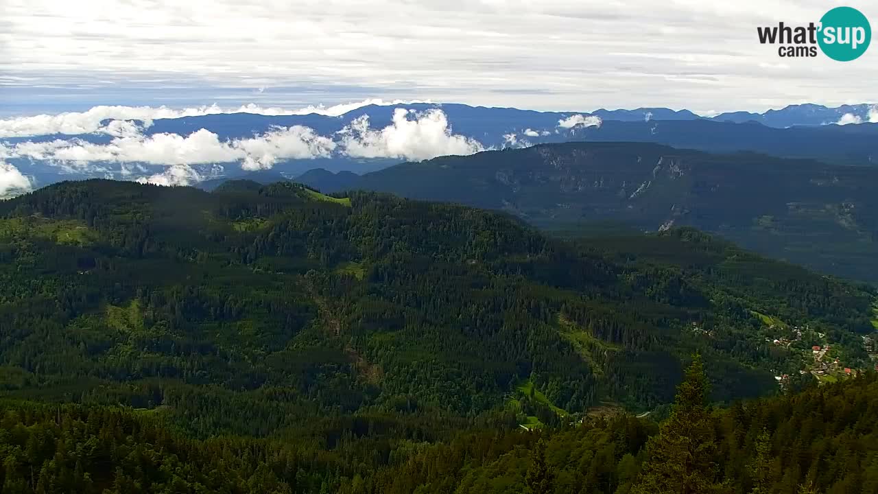 Webcam en Golica (1582 m) – Eslovenia