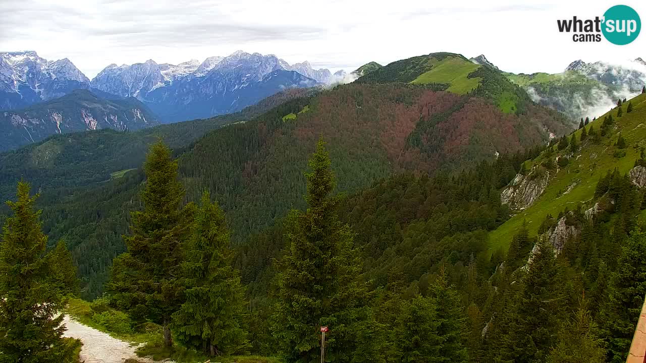 Webcam en Golica (1582 m) – Eslovenia