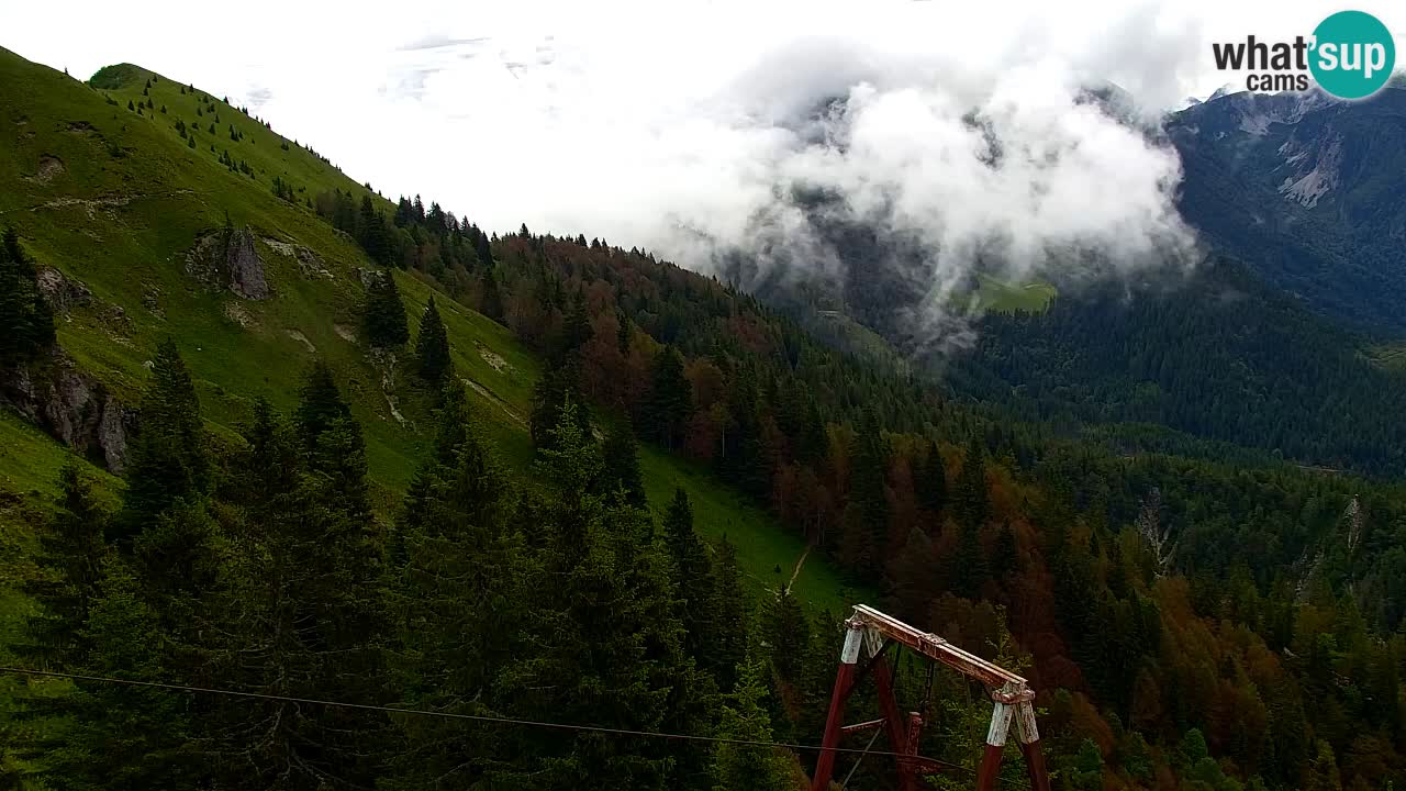 Webcam en Golica (1582 m) – Eslovenia