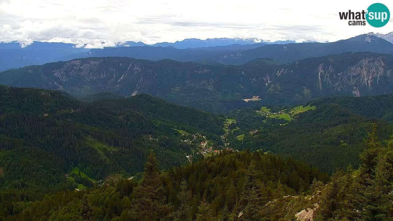 Webcam na Golici – Baita di montagna (1582 m) – Slovenia