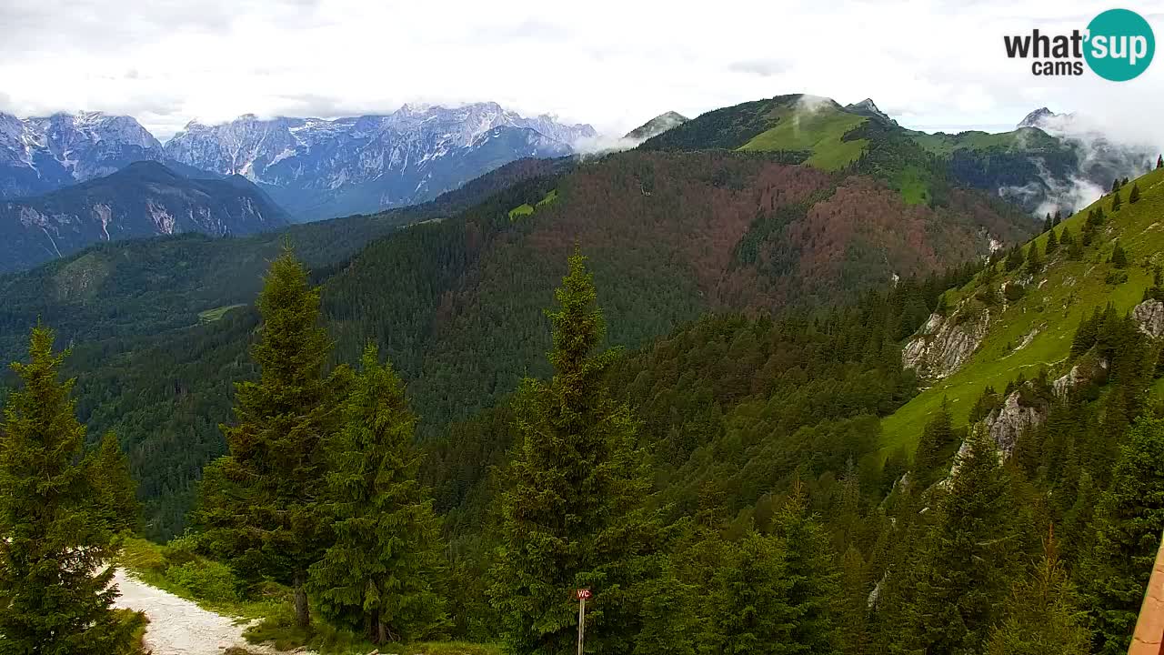 Webcam na Golici – Baita di montagna (1582 m) – Slovenia