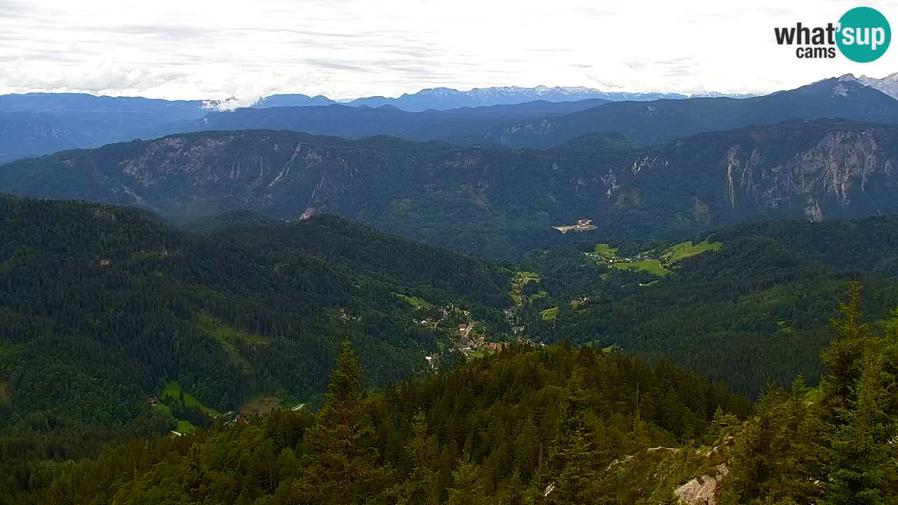 Webcam en Golica (1582 m) – Eslovenia