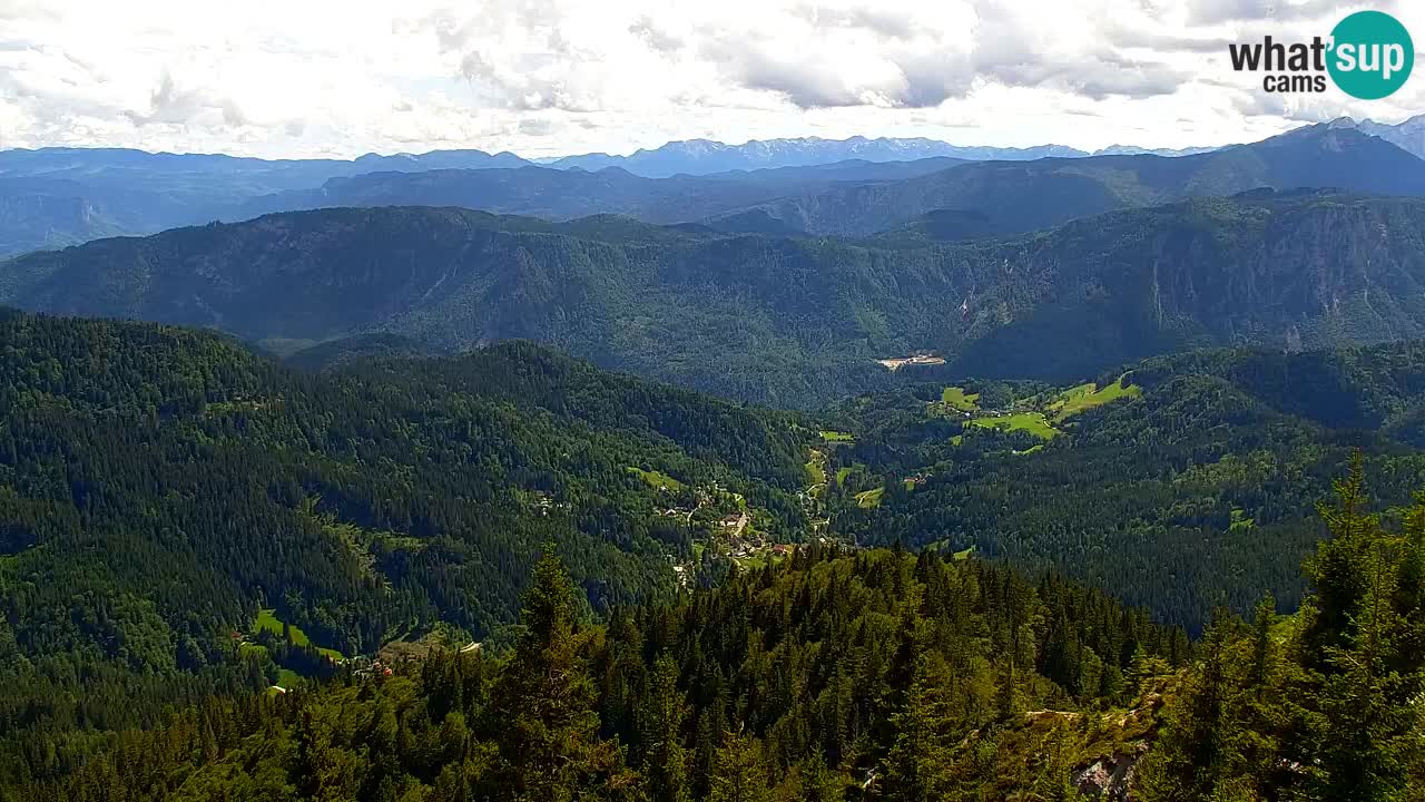 Webcam na Golici – Baita di montagna (1582 m) – Slovenia