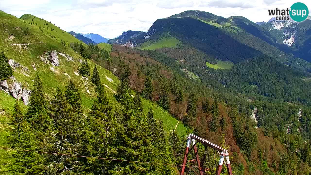 Webcam en Golica (1582 m) – Eslovenia