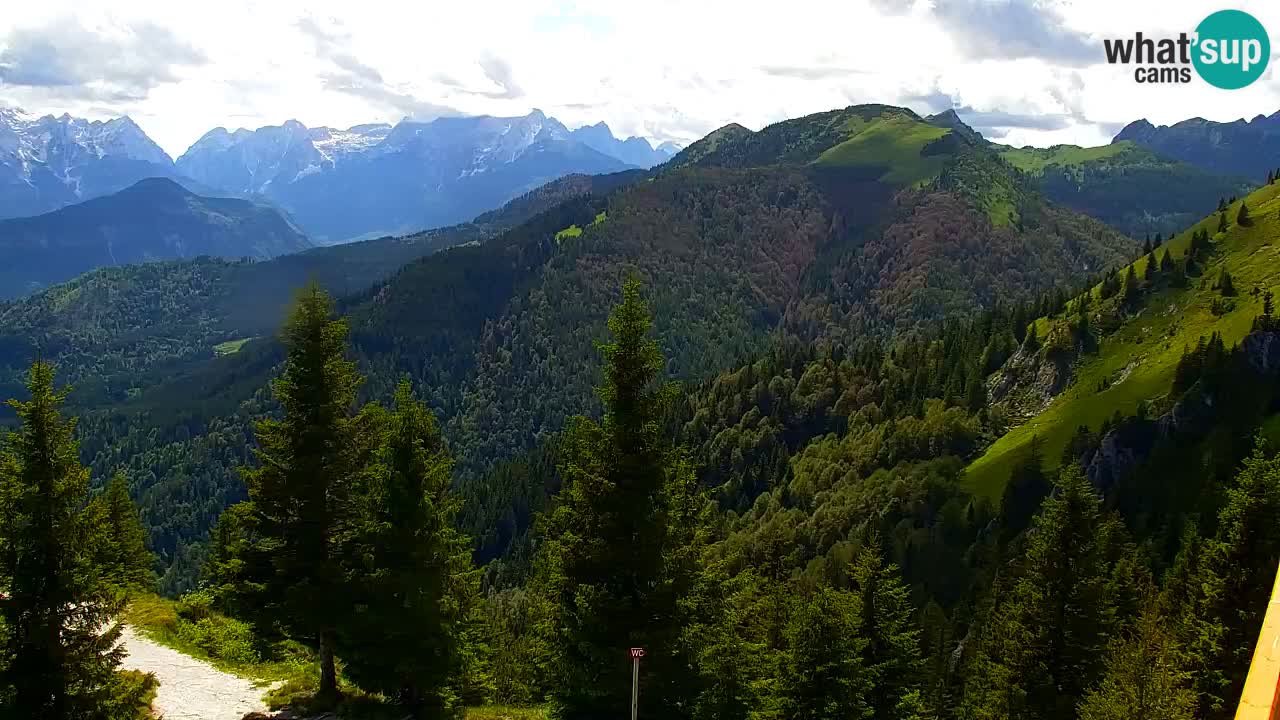 Webcam na Golici – Baita di montagna (1582 m) – Slovenia