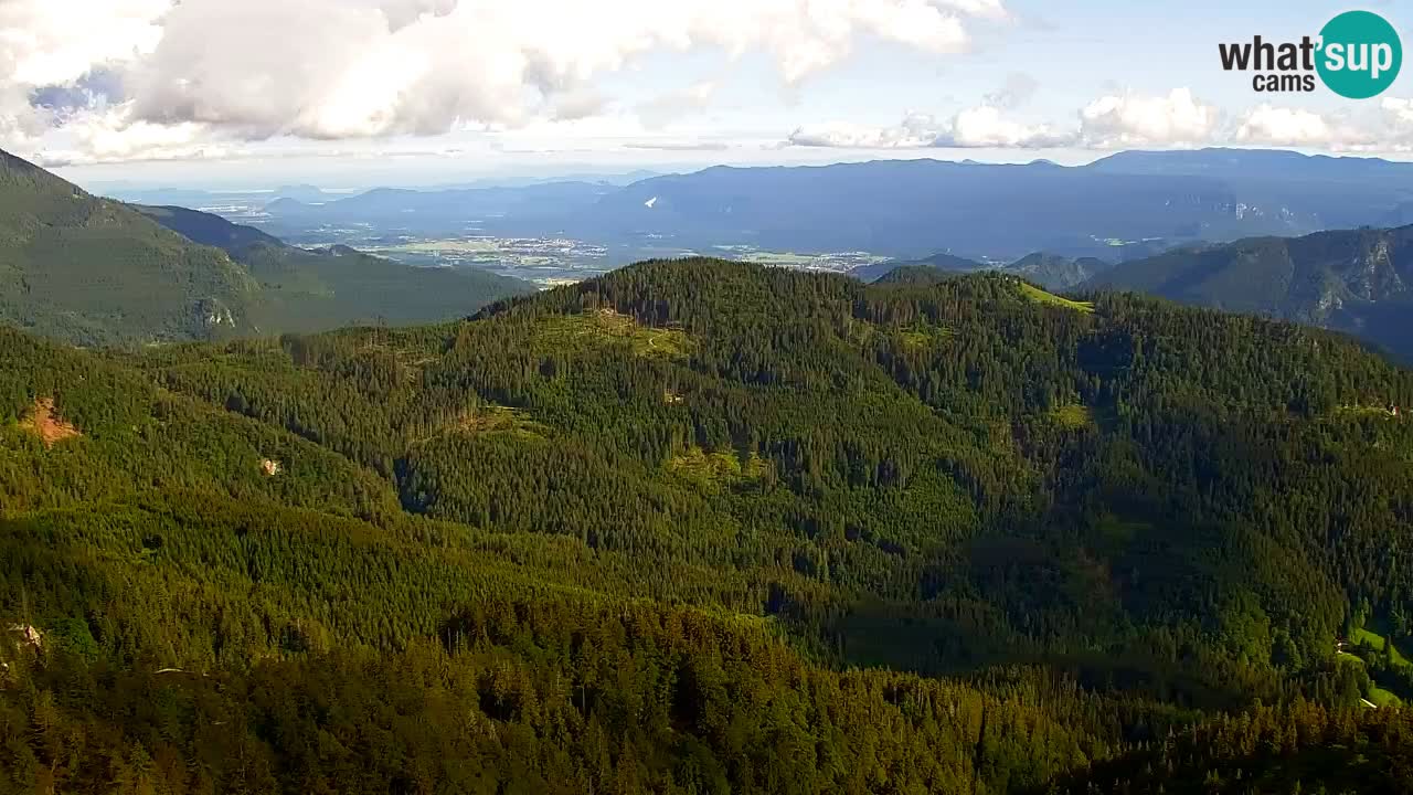 Spletna kamera Koča na Golici (1582 m) – Jesenice