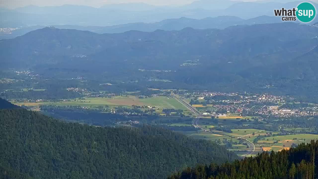 Spletna kamera Koča na Golici (1582 m) – Jesenice