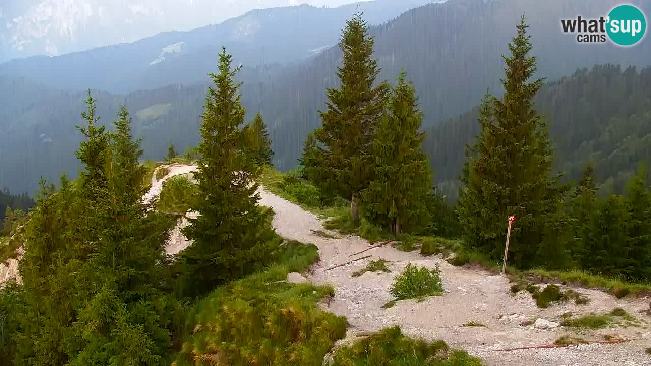 Spletna kamera Koča na Golici (1582 m) – Jesenice