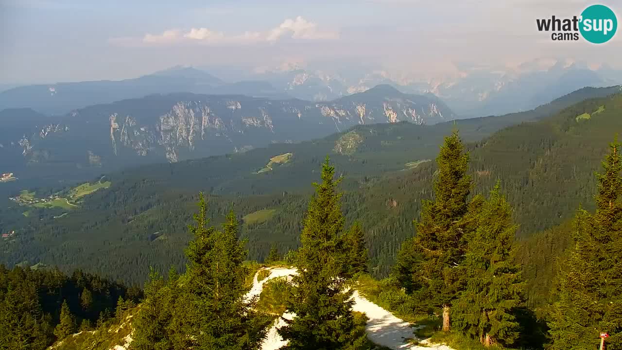 Koča na Golici Webcam (1582 m) – Slowenien