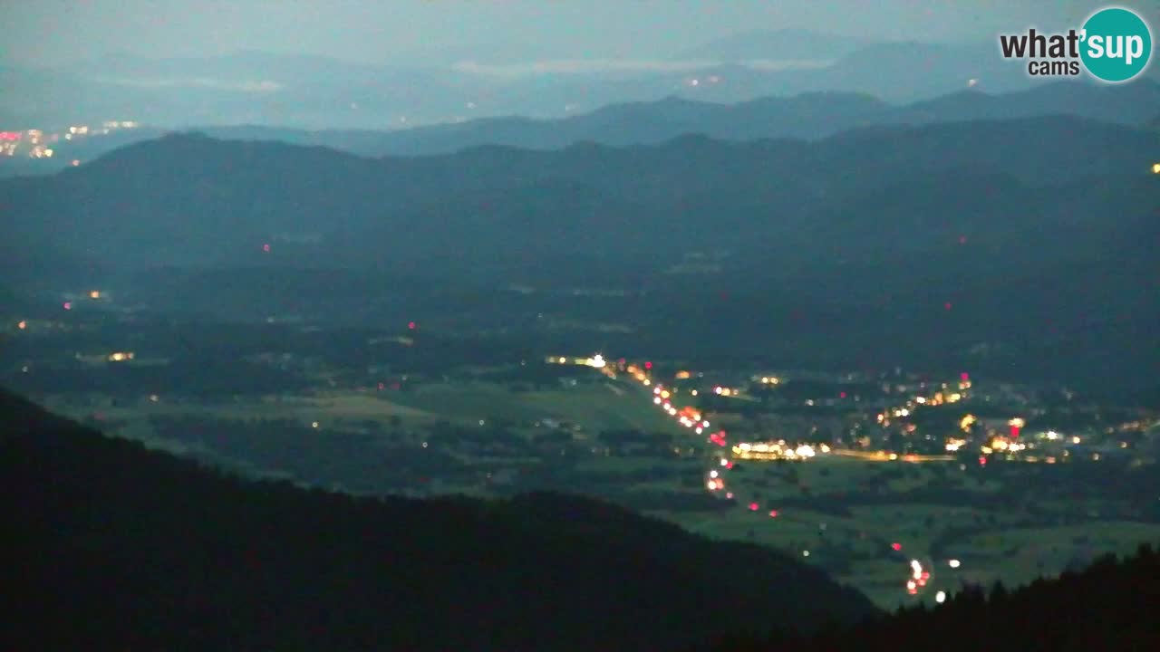 Web kamera Koča na Golici (1582 m) – Slovenija