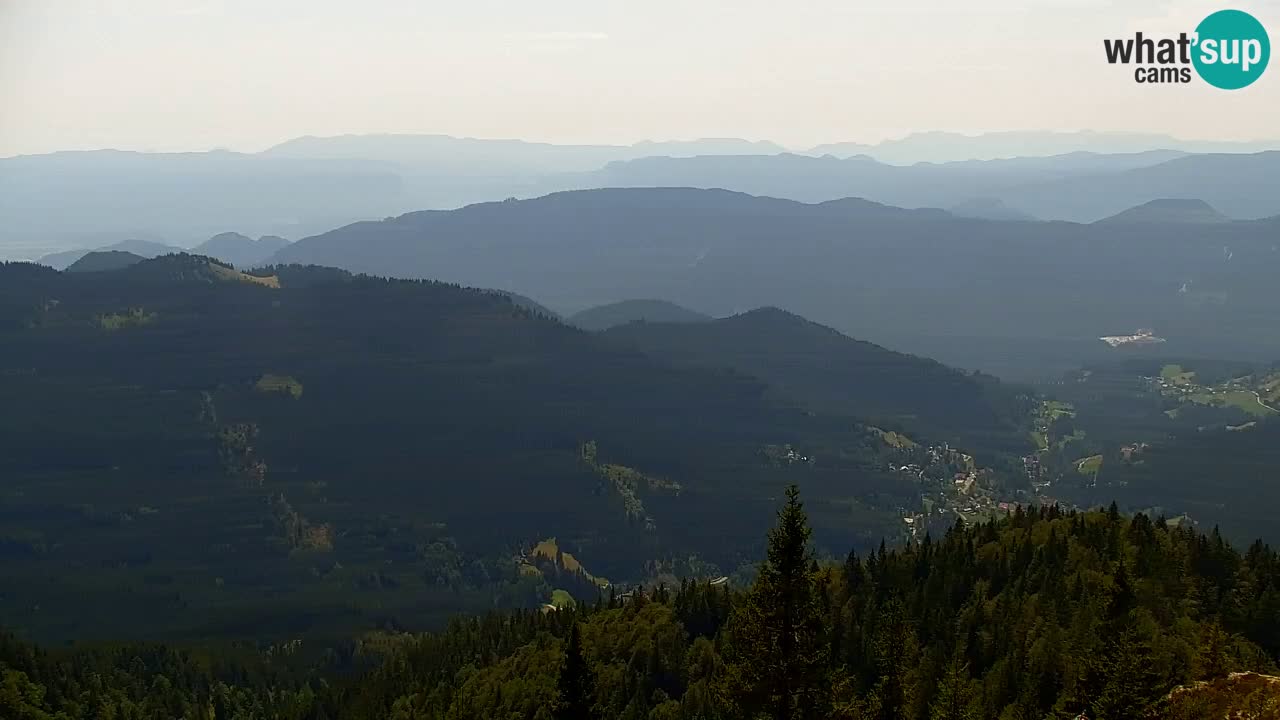 Webcam en Golica (1582 m) – Eslovenia