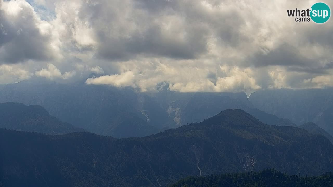 Koča na Golici Webcam (1582 m) – Slowenien